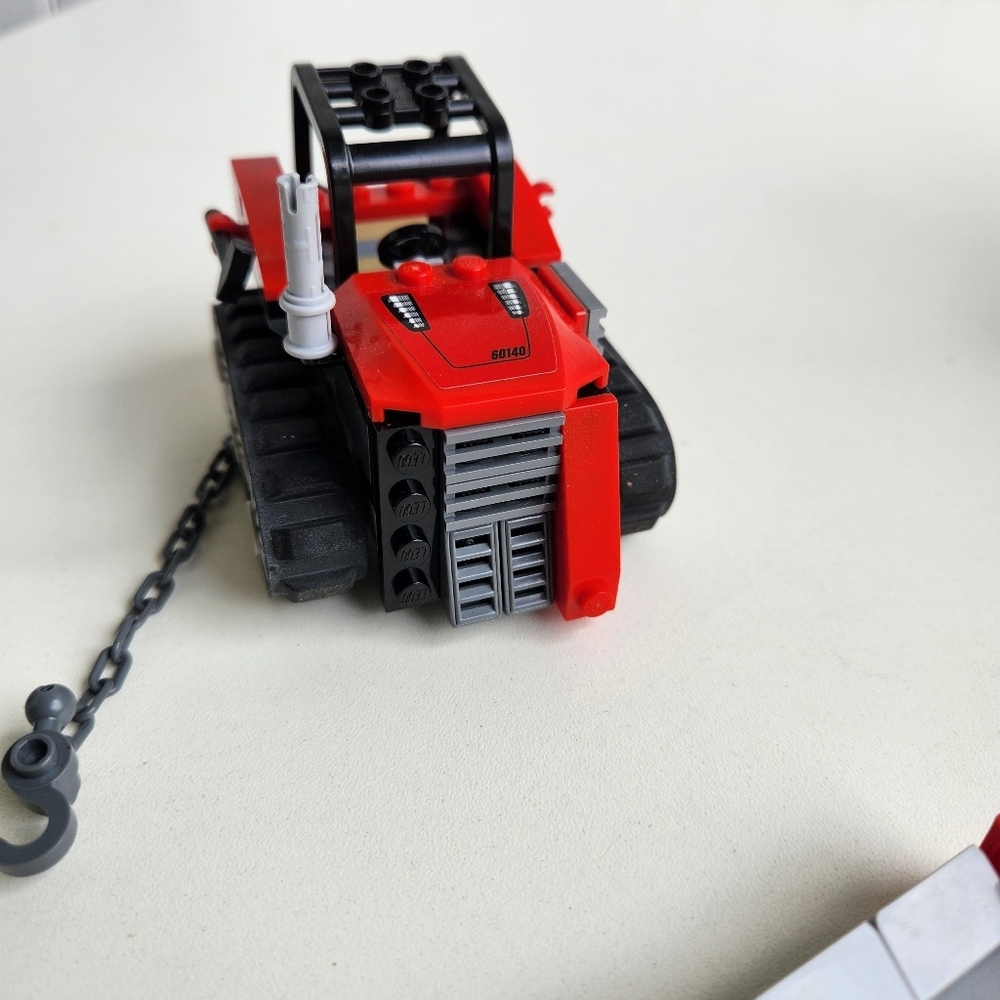LEGO CITY: Bulldozer Break-in set 60140 Retired Everything In Pic Included AS IS - Picture 7 of 16